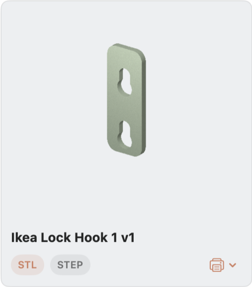 Tuile Klay IKEA Lock